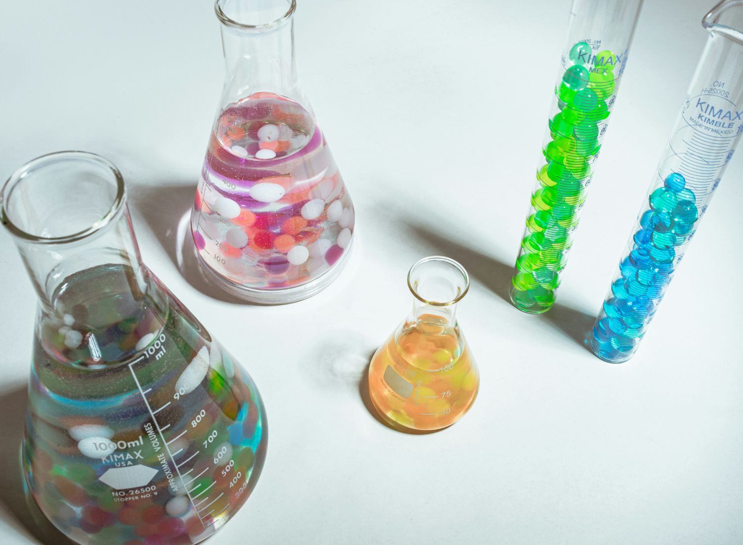 Tensile testing performed on plastic material to determine ductility